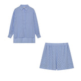 Elizabeth - Ensemble Chemise et Shorts Léger