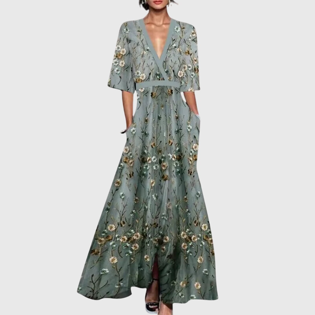 Candice - Robe Élégante de Printemps