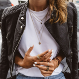 Janet - Veste en Cuir Véritable