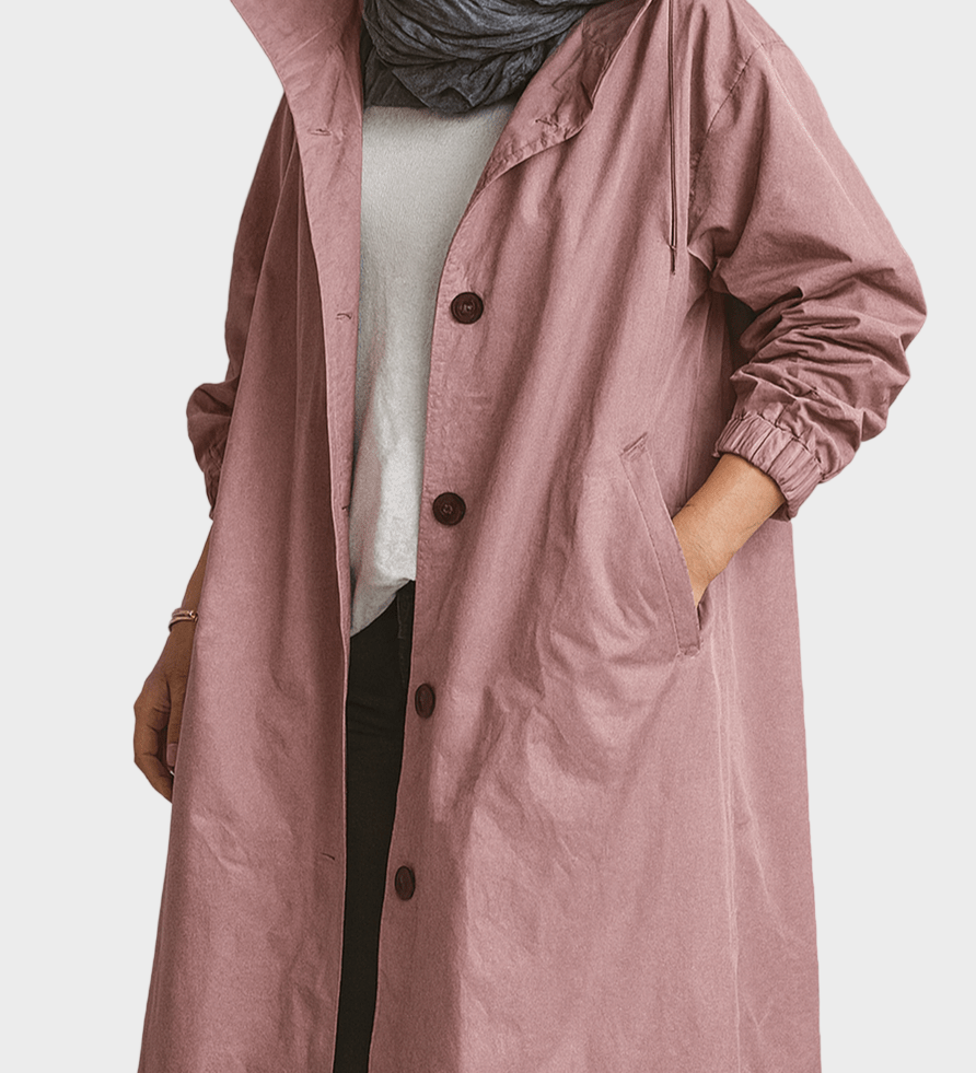 Colette – trench porté en superposition
