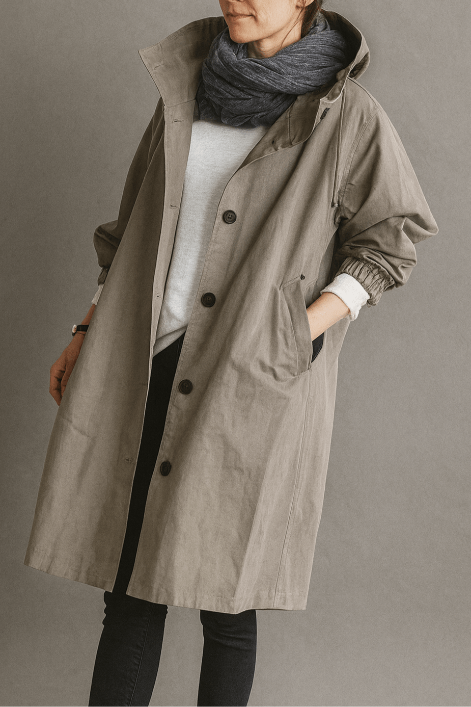 Colette – trench vu de face