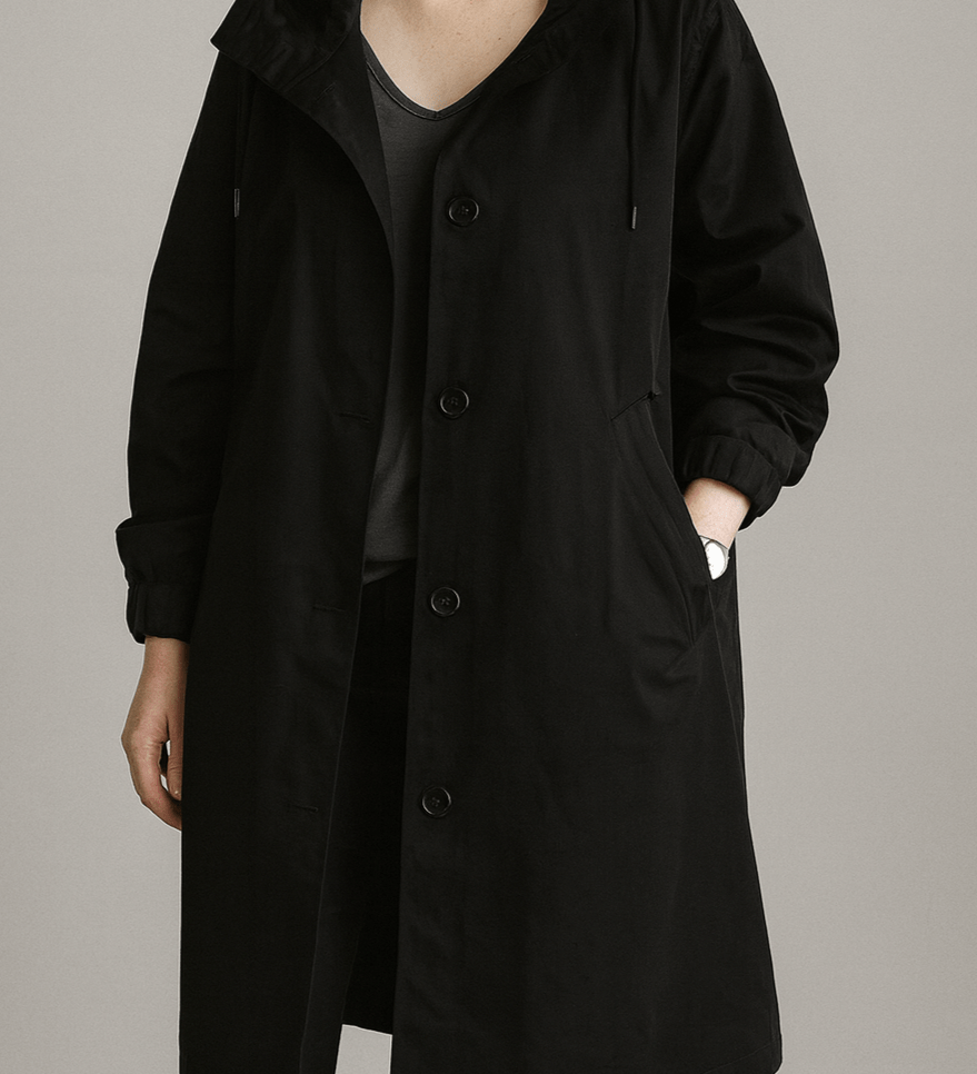 Colette – trench vu de dos