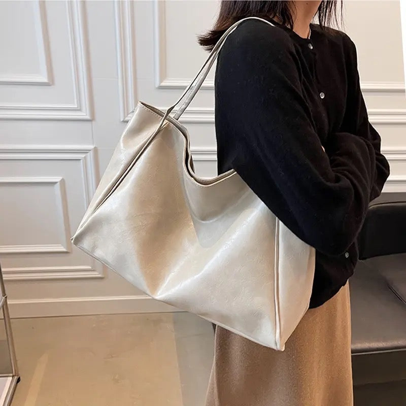Patricia - Sac en Cuir Étincelant