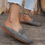 Luna - Chaussures orthopédiques à enfiler roses