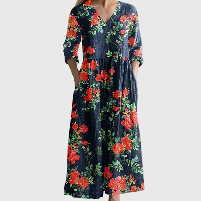 Saule - Robe Maxi Élan Gracieux