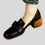 Lurdes - Mocassins élégants à nœud décoratif élégant