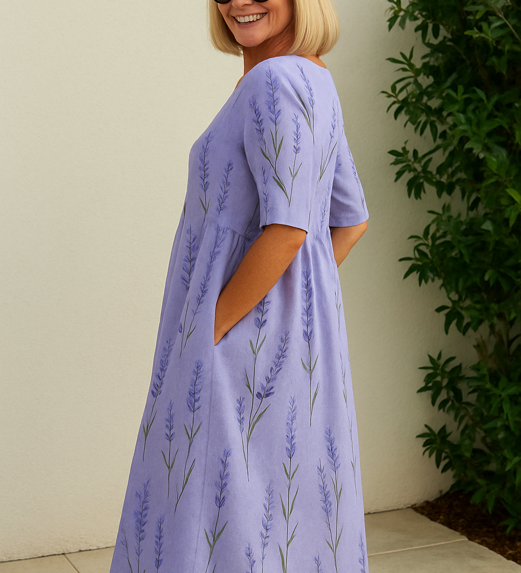 Émeline344 - Robe Midi Relax Luna