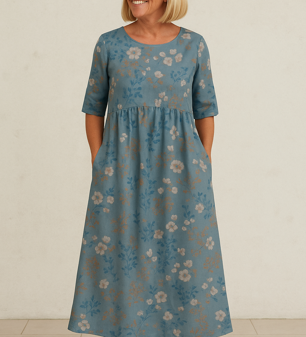 Émeline344 - Robe Midi Relax Luna