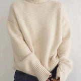Amaya - Pull Col Roulé en Cachemire Luxueux