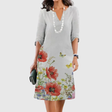 Eleanor - Robe Florale À Niveaux