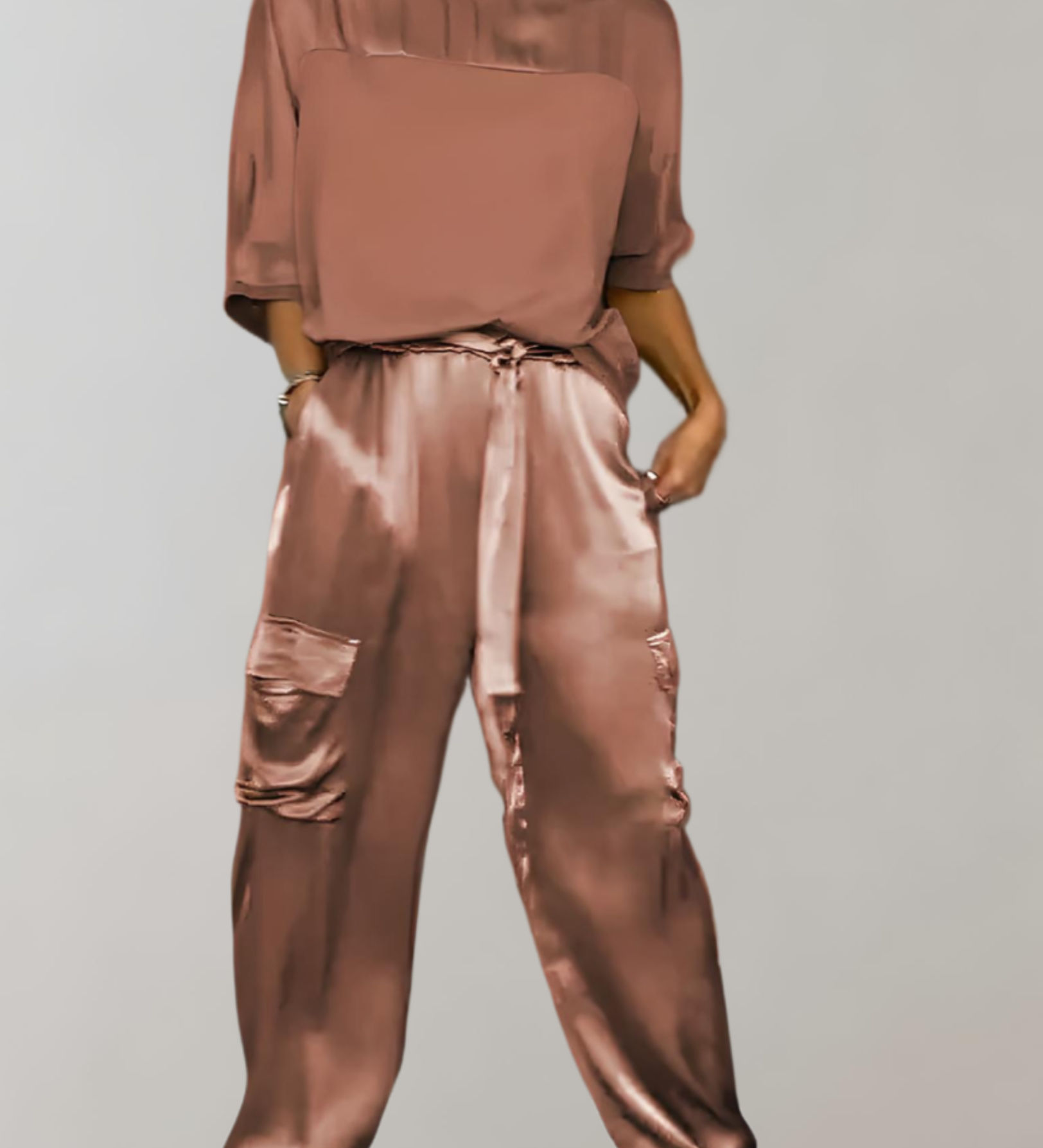 Finley - Ensemble de Lounge Cargo Soie