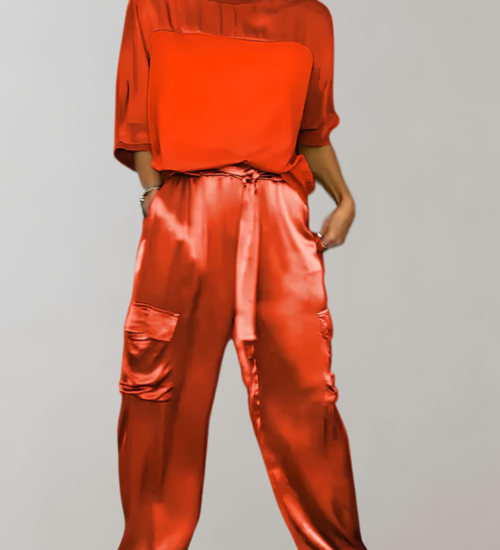 Finley - Ensemble de Lounge Cargo Soie