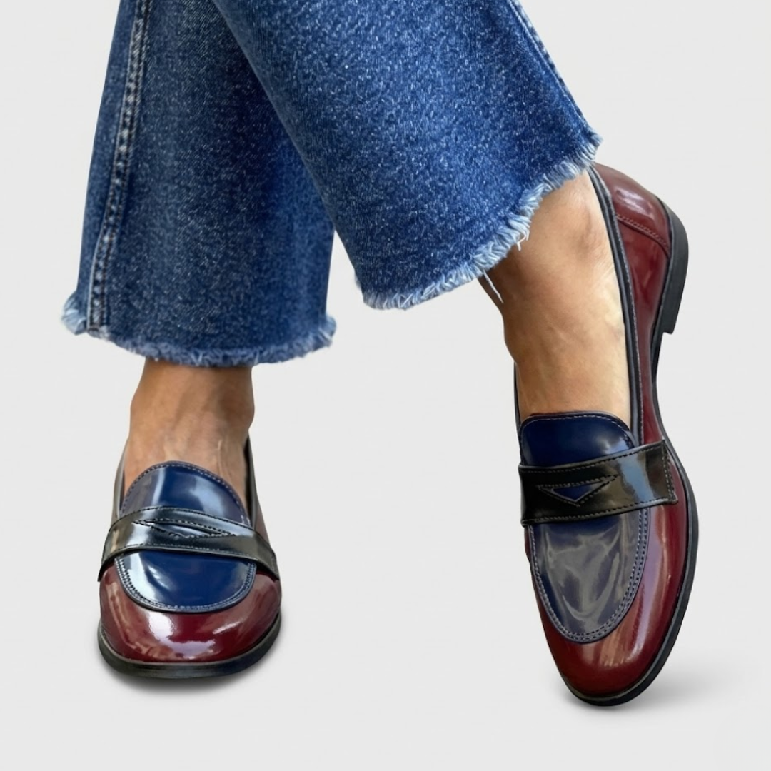 Claudia - Mocassins à Contraste