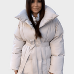 Élise – manteau oversize vu de face
