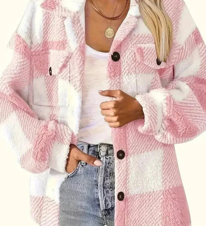 Camille – veste polaire vu de dos