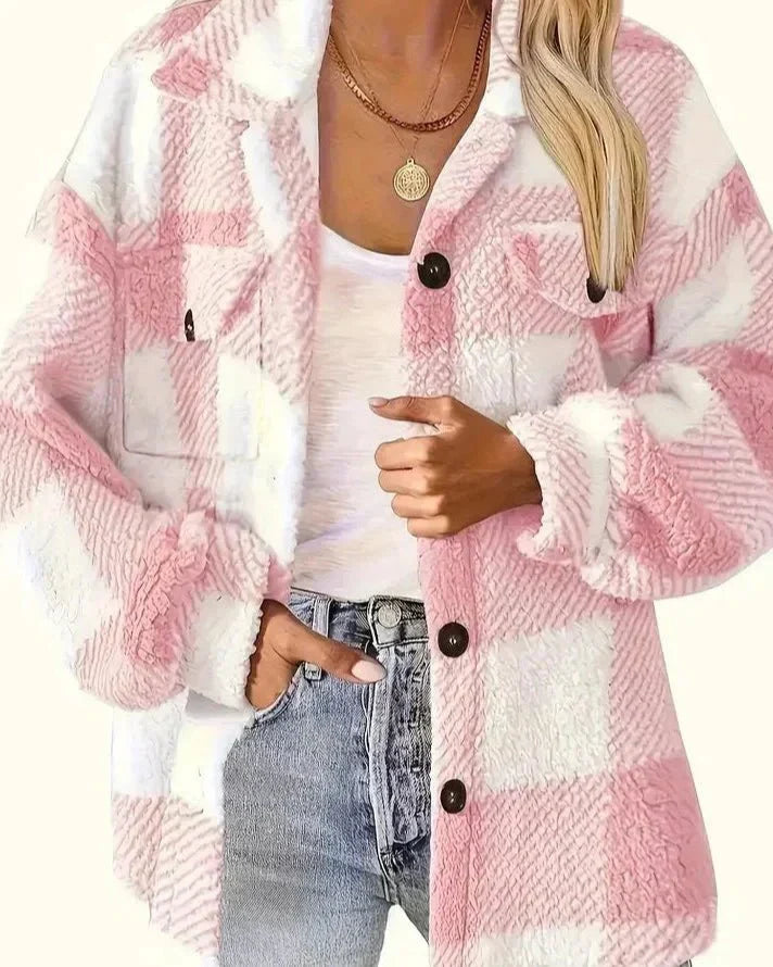 Camille – veste polaire vu de dos