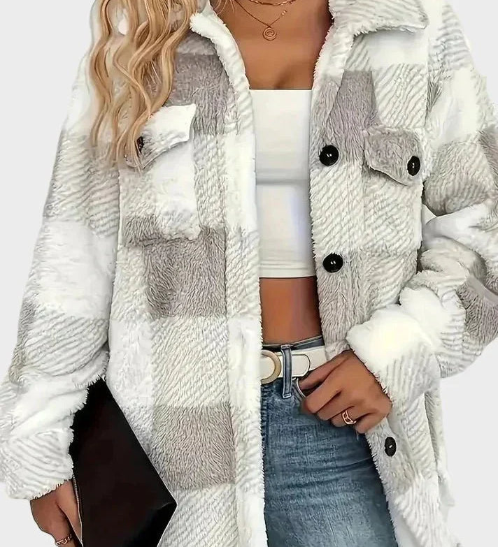 Camille – veste polaire vu de face