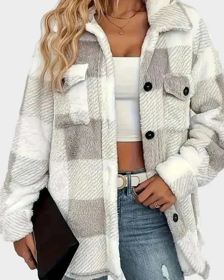 Camille – veste polaire vu de face