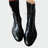 Ludivine - Bottes orthopédiques en cuir