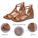 Amara - Sandales orthopédiques en cuir vegan