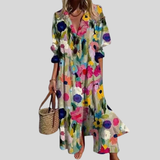 Zariah - Robe Maxi Bohémienne Élégante
