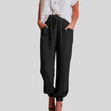 Kaeli - Pantalons Élegants à Cordon