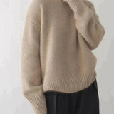Amaya - Pull Col Roulé en Cachemire Luxueux