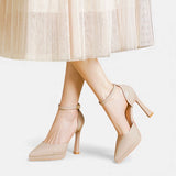 Lujane - Talons en Cuir Evette