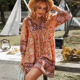 Briseis - Robe Tunique Bohémienne