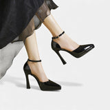 Lujane - Talons en Cuir Evette