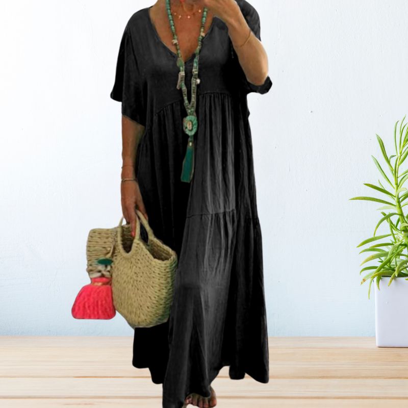 Maelis - Robe en Coton Lin