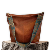 Marian - Sac à bandoulière en cuir vintage