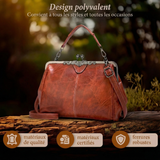 Lily - Sac en Cuir Vintage