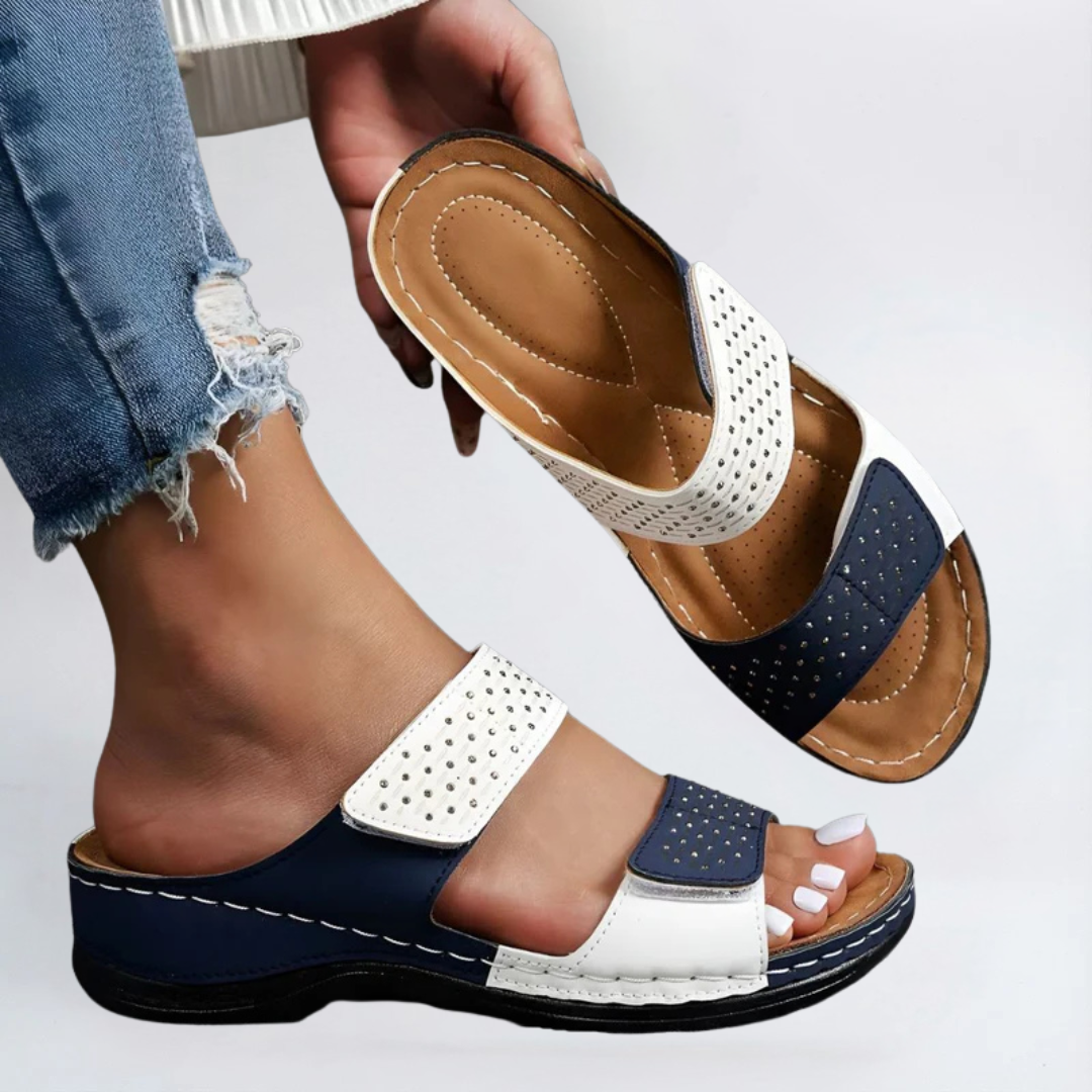 Lynn - Sandales orthopédiques élégantes au style intemporel