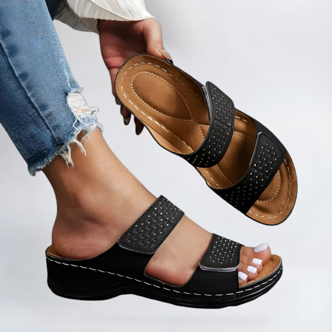 Lynn - Sandales orthopédiques élégantes au style intemporel