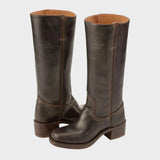 Louisette - Bottes Classiques d'Équitation avec Tige Haute