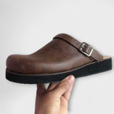Carleah - Chaussures orthopédiques en teinte brune