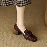 Lurdes - Mocassins élégants à nœud décoratif élégant