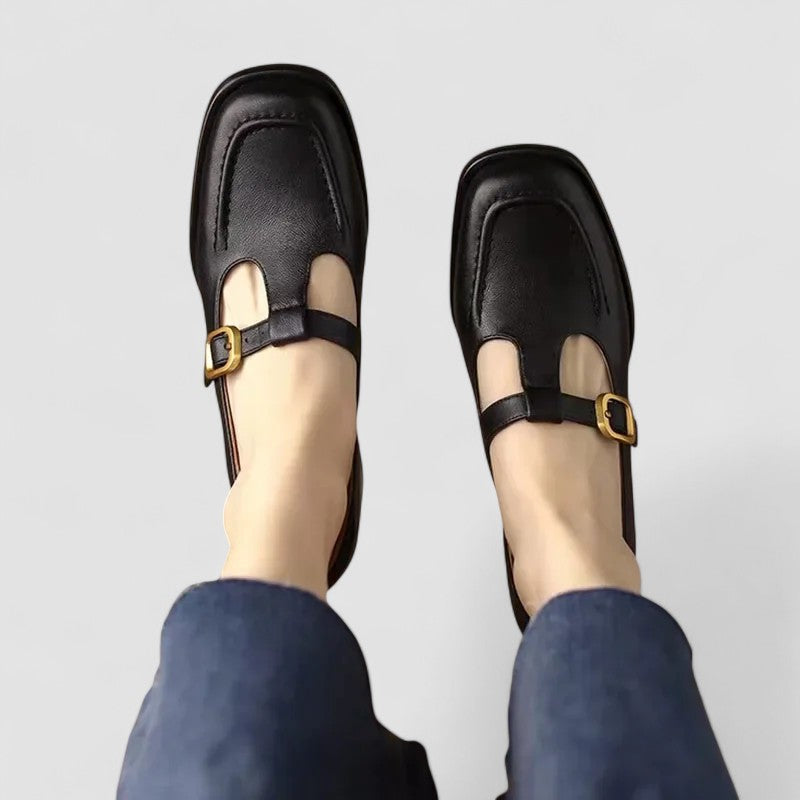 Kyrahnae - Chaussures Mary Jane avec T-Strap orthopédiques