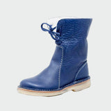Loane - Bottes pour hommes en cuir imperméable avec doublure en laine