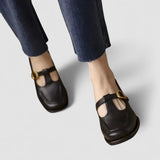Kyrahnae - Chaussures Mary Jane avec T-Strap orthopédiques