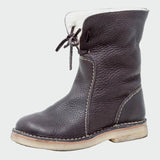 Loane - Bottes pour hommes en cuir imperméable avec doublure en laine