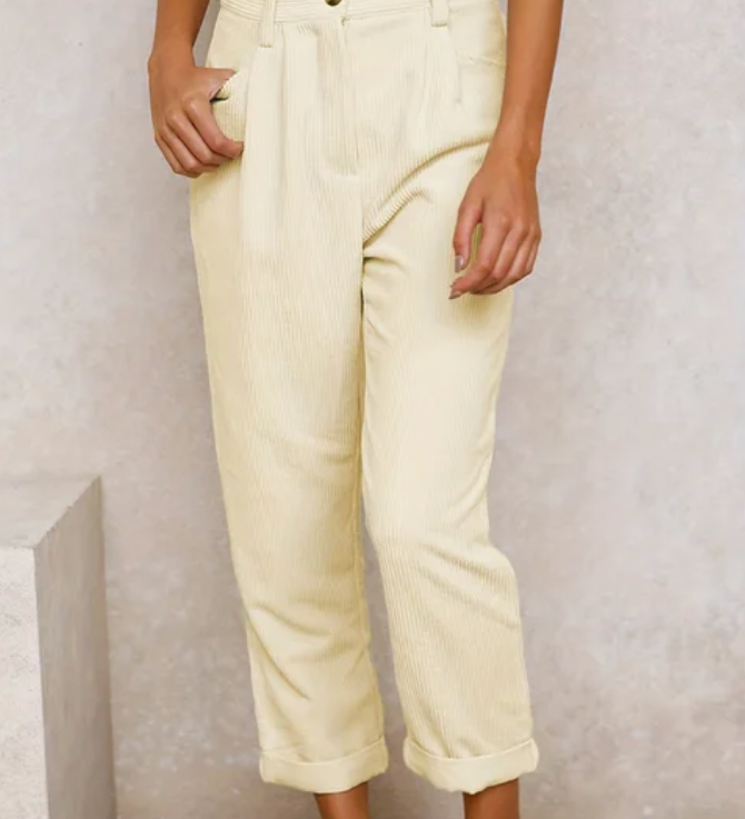 Cassidy - Pantalon Décontracté Intemporel