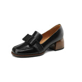 Lurdes - Mocassins élégants à nœud décoratif élégant