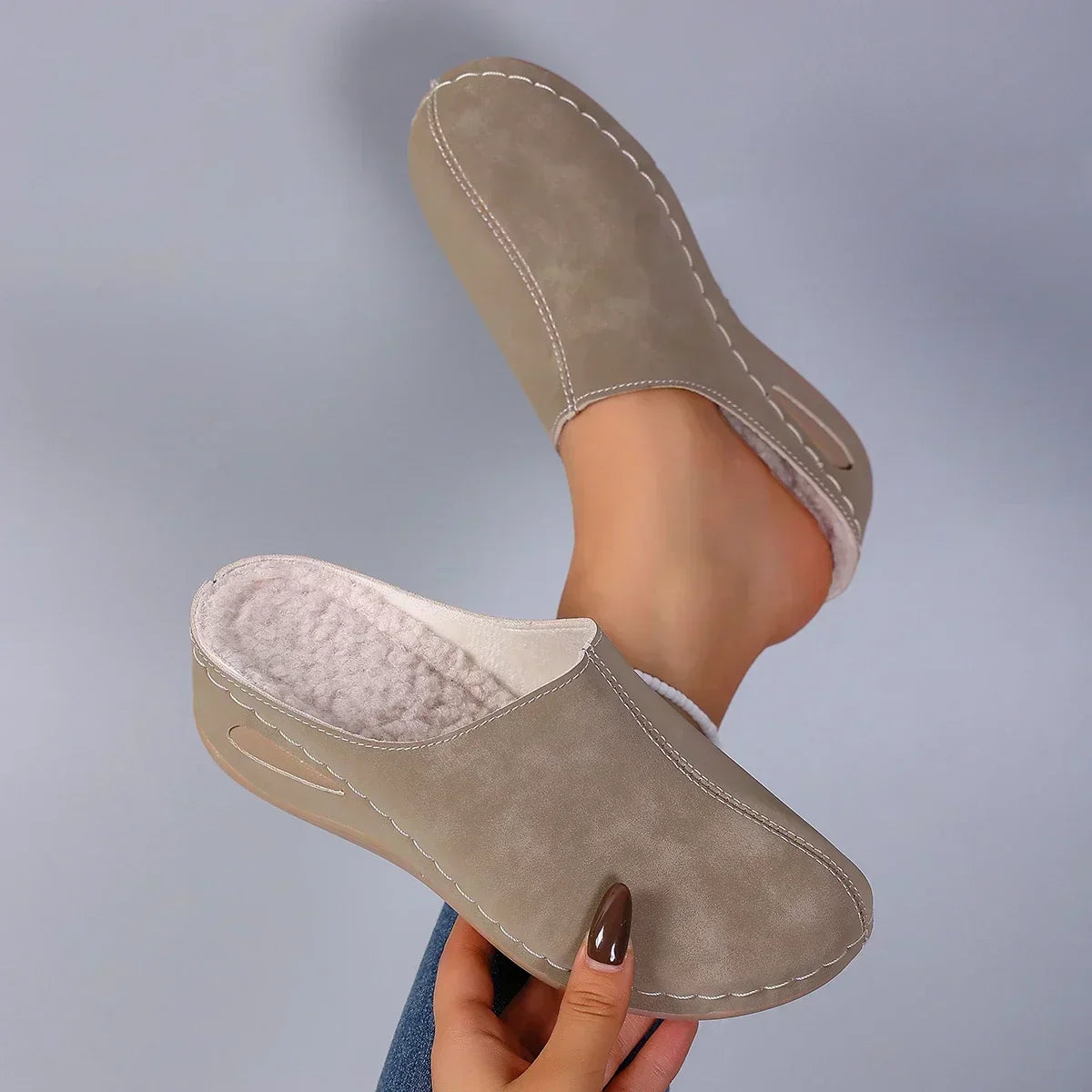 Mare - Chaussons orthopédiques à domicile avec doublure douce