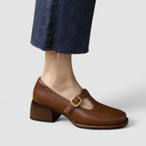 Kyrahnae - Chaussures Mary Jane avec T-Strap orthopédiques