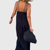 Elena - Robe Maxi Fluide Élégante