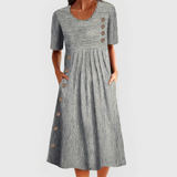 Jarna - Robe Midi Rayée
