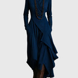 Violet - Robe Maxi Plissée