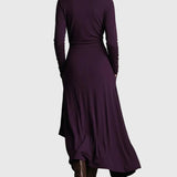Violet - Robe Maxi Plissée